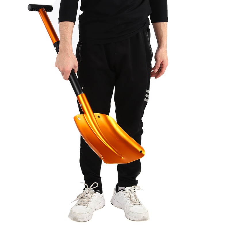 Aluminum Outdoor Multifunction Folding Snow Mud Shovel for Climbing Camping