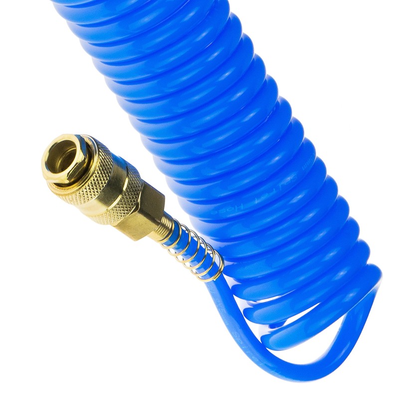 Compressed Air Spiral Hose SP-PU 5 m, Compressed Air Hose