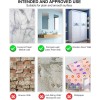 Unbreakable Plexiglass Acrylic Mirror for 8"L x 8"W, Silver