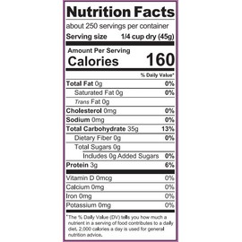 Artisanal Jasmine White Rice, 25 lb Bucket American Grown, Non-GMO, Naturally Gluten Free