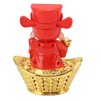 God of Wealth Statue Sunlight Power Vivid Delicate Nodding God