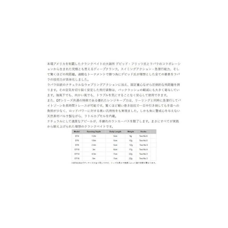 Rapala DT16 DIVES-TO CCW Classic Claw 2.8 inches (7 cm)