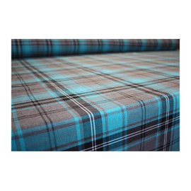 145 x 250 cm Traditional Tartan Polyviscose Rectangle Table Cloth Burns Night Christmas Hogmanay Home Decoration [Balmoral]