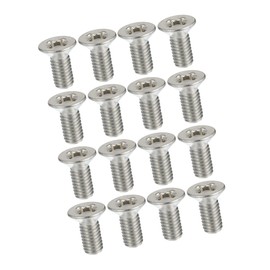 A ABSOPRO 16pcs Brake Disc Rotor Screws Bolts Kit 93600-06014-0H Item Replacement