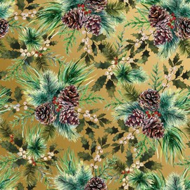 Jillson Roberts Bulk Wrapping Paper, Elegant Pine, 1/2 Ream 417 feet x 24 inches