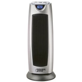 Powerzone NEW POWERZONE KPT-2000BN ELECTRIC CERAMIC TOWER  HEATER  GREY 1500W 0053017