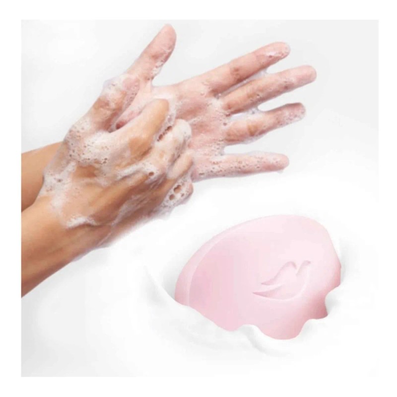 Jabón Barra Dove Pink Pzas 135