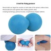 2-Piece Massage Balls Peanut Massage Ball Double Lacrosse Ball Ideal
