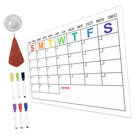 Parliky Erasable Magnetic Board Kitchen Fridge Calendar Office Home Reminder Planner Magnets