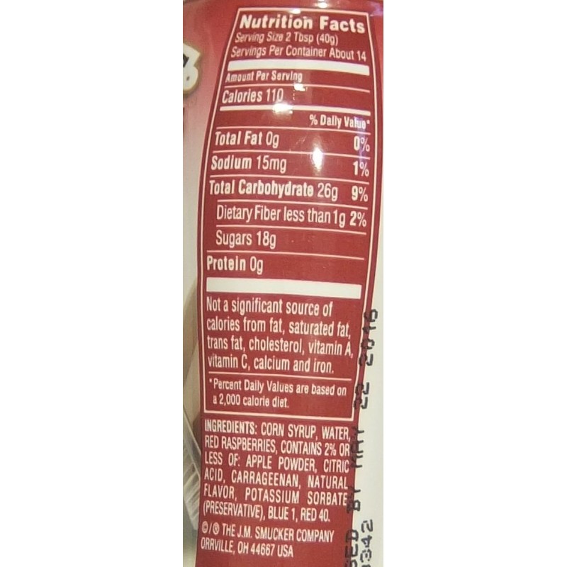 Smucker's PlateScraper Plate Decorating Dessert Topping (19.5 ounce squeezable bottle)