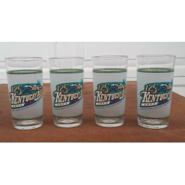 4 Mint Julep Glasses 125th Kentucky Derby May 1999 - Churchill Downs  NEW/UNUSED