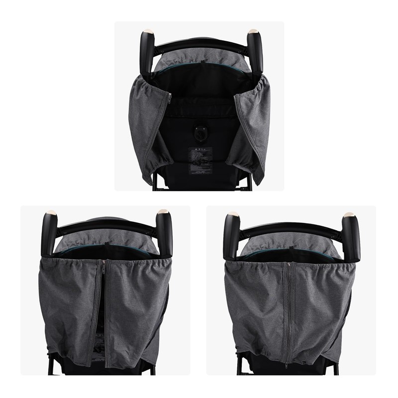 Bebamour Stroller Rain Cover,Universal Stroller Accessory,Waterproof,Windproof Protection,Baby Travel Weather Shield