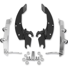 Memphis Shades MEK1900 Black Trigger-Lock Mount Kit fits Honda VT750C Shadow Aero 2004-2015