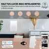 Apagador Inteligente WiFi Touch 2 Botones: Control de Voz con