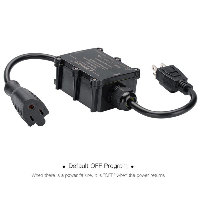 KTNNKG 20-30 amp Waterproof Remote Control Power Switch with Long