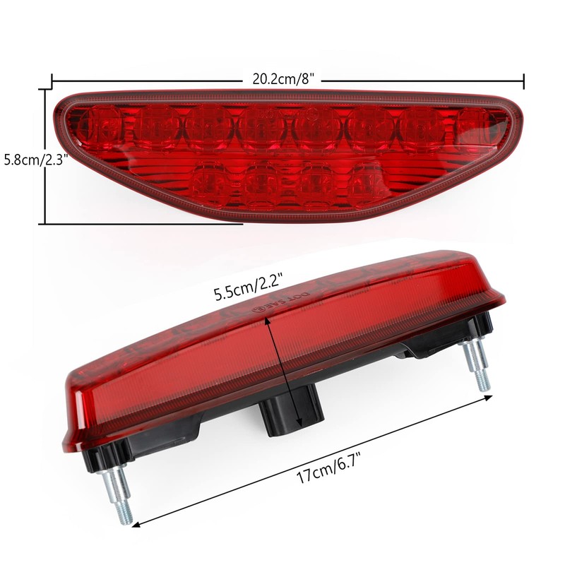 VIPIH LED Tail Light Rear Brake Taillight For HONDA TRX450R