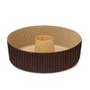 Decora 0320175 Donut Mould, Baking Paper, Brown, 3 Unit