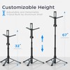 Rechargeable LED Work Light with Stand, 67" Tall Portable Cordless