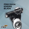 BIC Hybrid Flex 5 Titanium Men's 5 Blade Disposable Razors,
