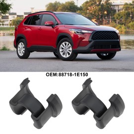 The Lord of the Tools 2 Stück A/C-Kondensator-Hartleitungsverriegelungsklemme mit Unterlegscheiben 88718-1E150 Kompatibel mit Toyota Camry 2018-2022