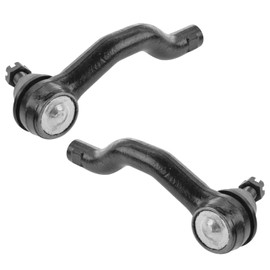 TRQ Front Outer Tie Rod Set Compatible with 2005-2019 Nissan Frontier 2005-2012 Pathfinder 2005-2015 Xterra 2009-2012 Suzuki Equator