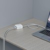 FGB 2x Cat6A Surface-Mounted Network Socket, 2 Port RJ45 Socket,