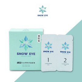 Snow Eye New Snow No-Glue Eyelash Perm Agent Gum Type Kkudukhan Perm Agent / 뉴 스노우 노글루 속눈썹펌제 껌타입 꾸덕한펌제
