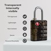 UP Security Suitcase Locks TSA Approved, Combination Lock for Locker,
