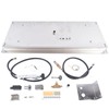 Mixizap 30 x 10 Inch Stainless Steel Propane Gas Rectangular