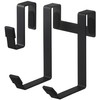 Yamazaki 5386 Dryer Hanger, Black, Approx. W 3.1 x D