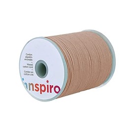 Cordoncino cotone cerato fine avorio 0,5 mm. 100 m.