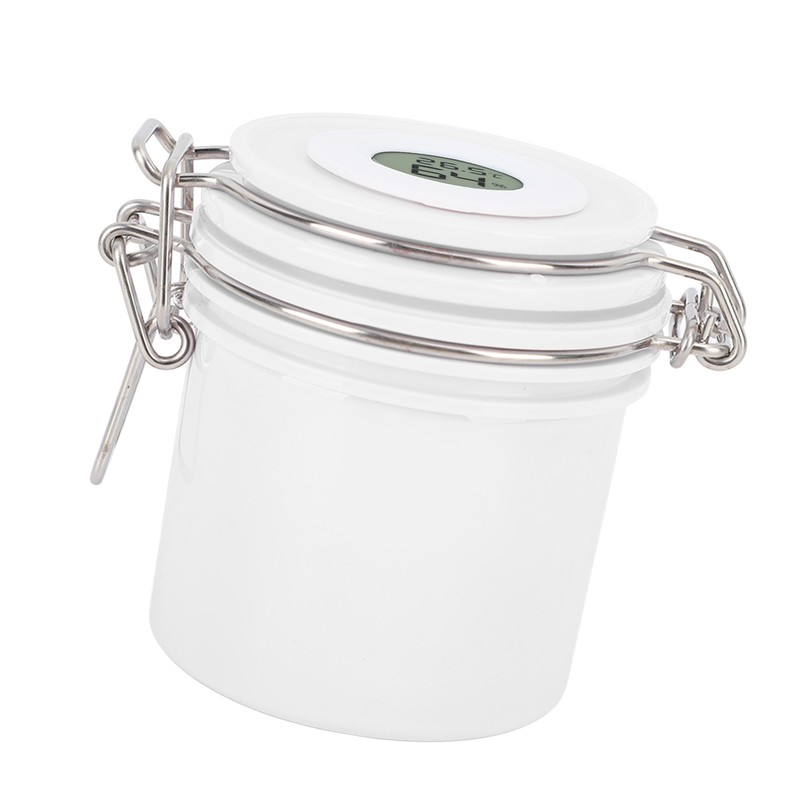 200ml Eyelash Glue Storage Tank with Screen Display Sealed Jar
