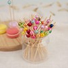 Cocktail Skewers Christmas, Pack of 100 Cocktail Decoration Christmas, Christmas
