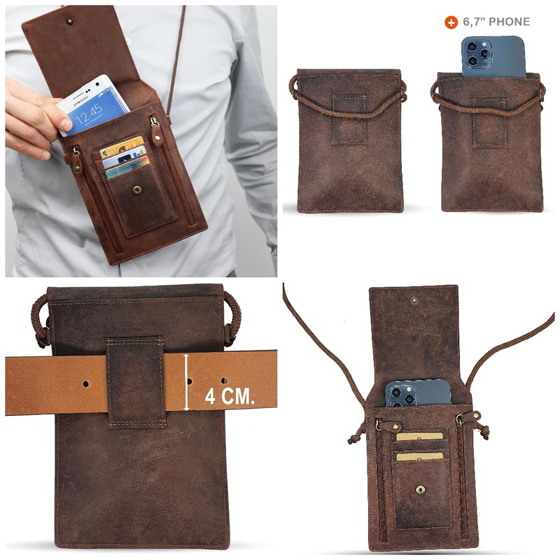 Safekeepers Neck Pouch Shoulder Bag to Protect Your Valuables in