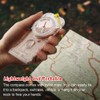 Flintronic Navigation Compass, Hiking Compass with Luminous Function, Waterproof Pocket
