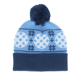 GAMMA Holiday Pickleball Beanie - Winter Snowflake Print, Quality Knit Hat for the Court