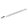 2Pcs Dual Ended Cuticle Pusher Stainless Steel Multipurpose Portable Cuticle