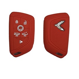 Corvette C8 Key Case - Premium Silicone Shell for Smart Remote Key Protection, 6 Buttons