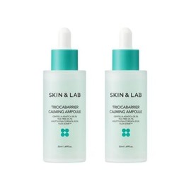SKIN & LAB Trishica Barrier Calming Ampoule, 1.2 fl oz (35 ml), Set of 2, Includes Fun Sample