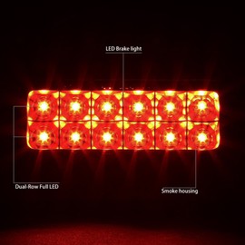 DNA MOTORING 3BL-GMCSON-LED-BK-SM tercera luz de freno