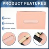 INFINAUTO Car Tissue Holder, Auto Sun Visor Napkin Holder, Car