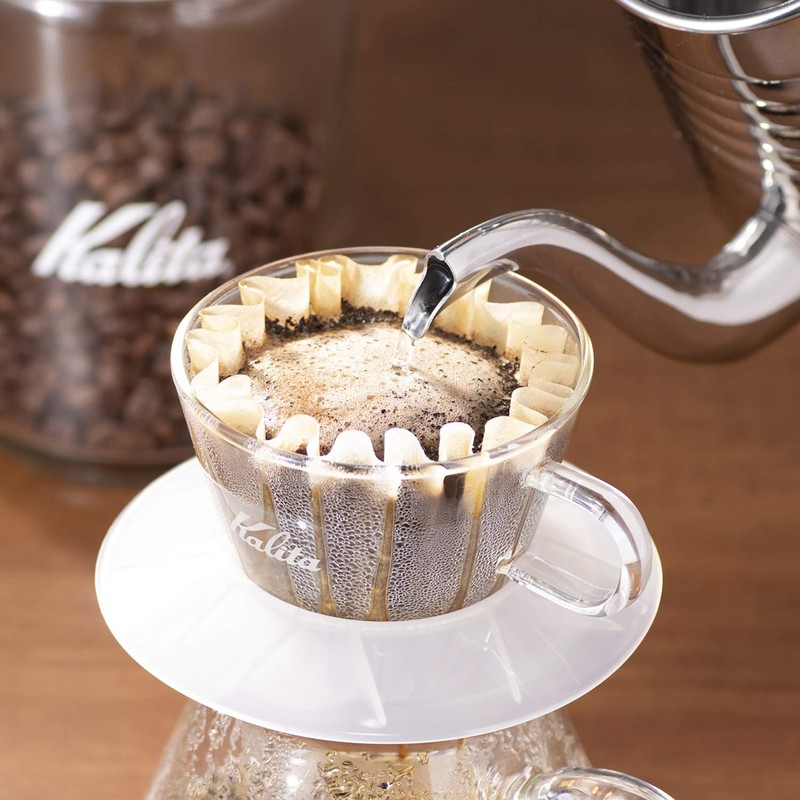 Kalita Wave Series KWF-155 #22211 Coffee Filters, White, 1-2 People,