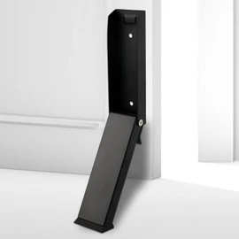 Door Stopper Floor, No Drilling Magnetic Door Stoppers Magnet Portable Kick Down Door Stop Metal Door Holder to Keep Door Catch Door Stops for Bottom of Door