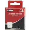 120 x Barbless Eyed Match Hooks 20 x Sizes 8