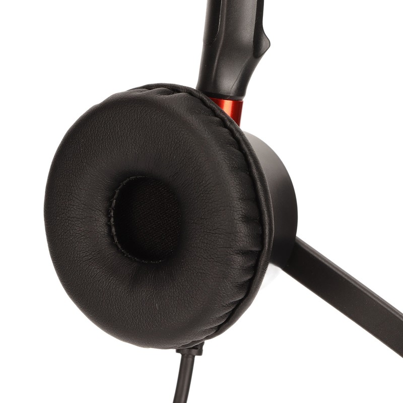 USB Business Headset ENC Noise Cancelling Single Sided Wired PC