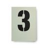 Dovetails Vintage Big Number 3 Stencil 120 mm Tall Large