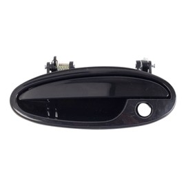 Black Outside Exterior Door Handle Driver Front LH Left Compatible with Century Regal Malibu