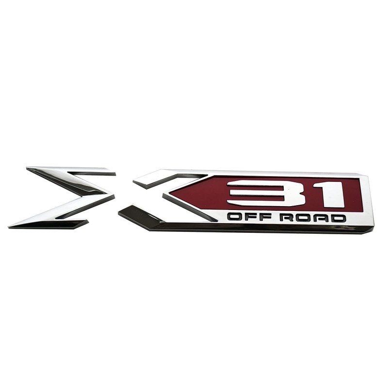 SSDD X31 Off Road Emblem 3D Side Badge Sticker Replacement