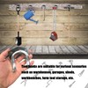 GZcaiyun Pack of 18 Garden Tool Holder Hooks, Single Hook/Double