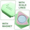 2pcs Magnetic Seam Guide for Sewing Machine, Polygonal Magnetic Seam